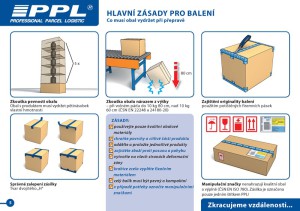 PPL zabalení zásilky - Hlavní zásady při balení